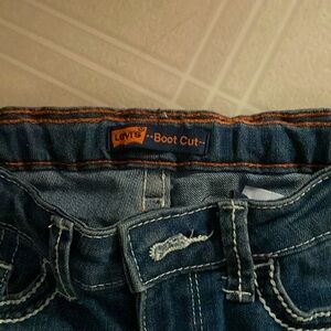 Red tag Levi Strauss & Co. Bootcut jeans - girls Youth Size 8 Reg